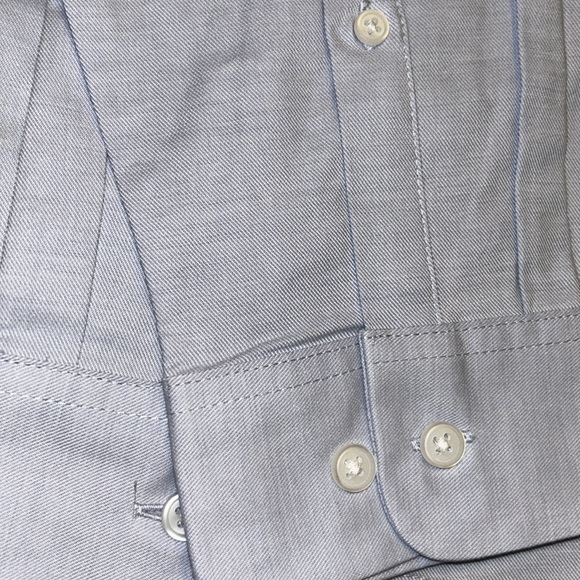 ASOS DESIGN regular fit shirt in Light Gray Size L - Picture 7 of 10